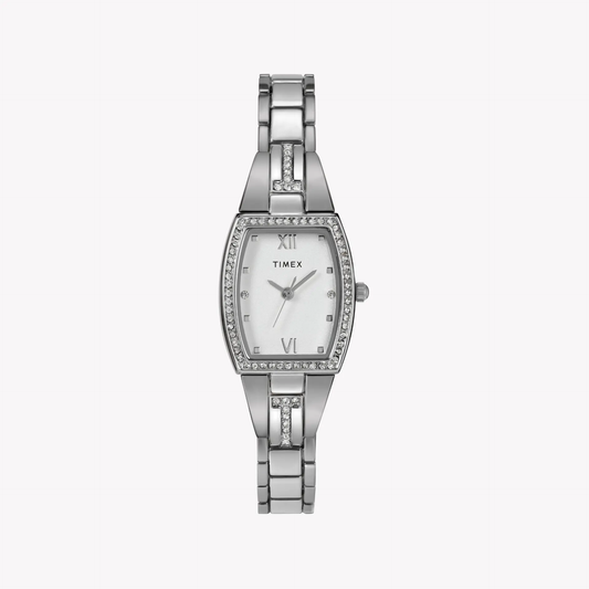 Timex Women's Silver Alloy Watch | Model Tw2w95600 by TIMEX