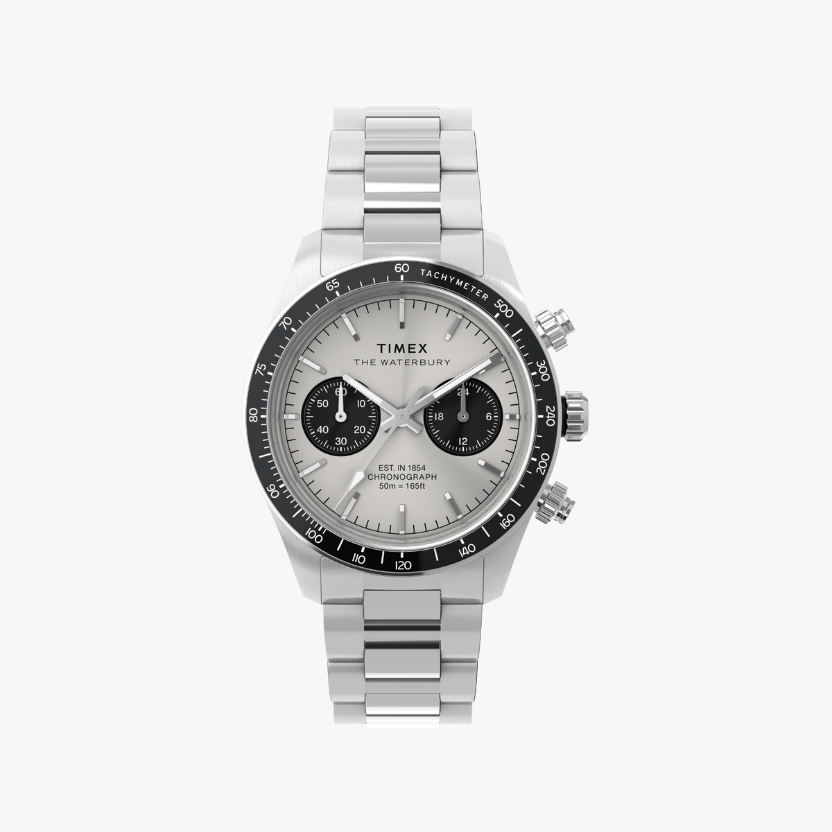 Timex Men's Silver Watch, Stainless Steel | Tw2y19200 by TIMEX