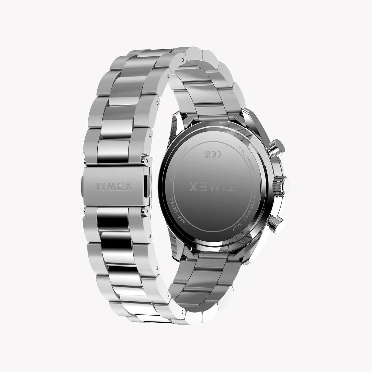 Timex Men's Stainless Steel Silver-Tone, Blue | TW2Y62200 by TIMEX