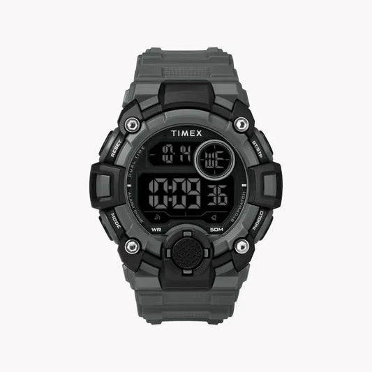 Timex Men's Gray Resin Watch, Digital Dial | Tw5m27500 by TIMEX