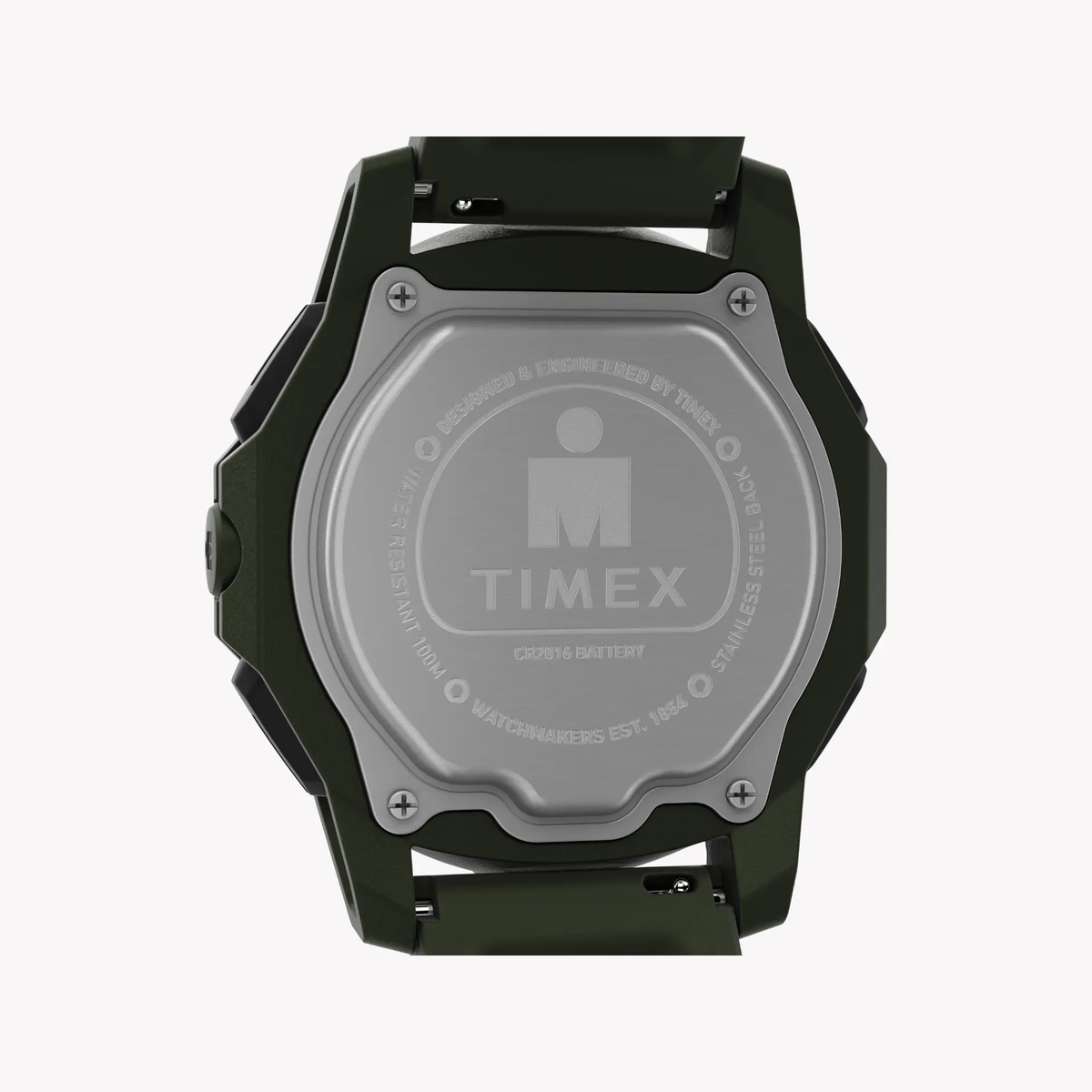 Timex Men's Resin/Black, Rubber/Green | Tw5m58000 by TIMEX