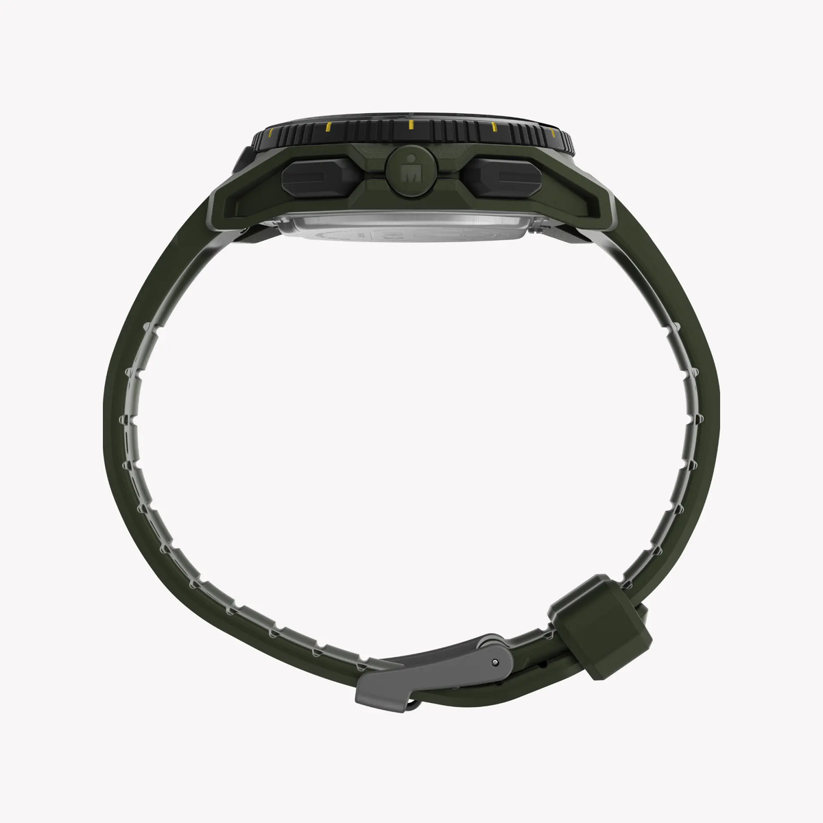 Timex Men's Resin/Black, Rubber/Green | Tw5m58000 by TIMEX