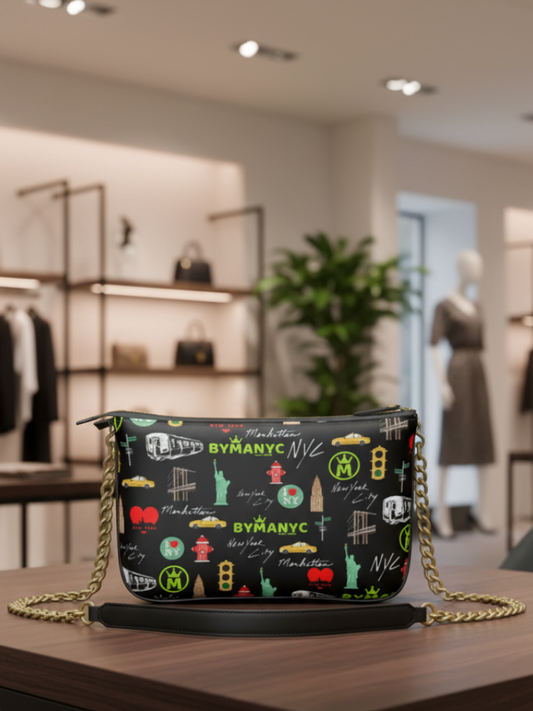 Vegan Bag NOIR COUTURE – BYMANYC ® New York Luxury Eco Design by BYMANYC ® New York