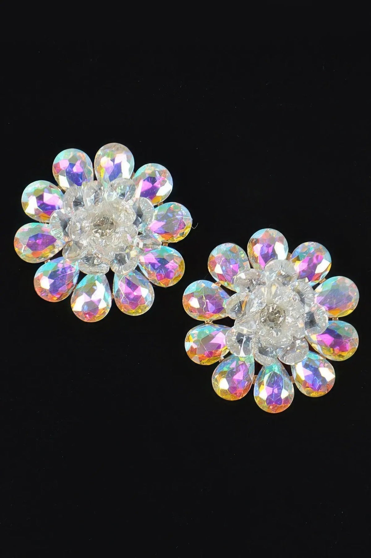 Women's Rhinestone Studded Earrings BYMANYC ® New York CONTEMPORARY VIBRANT MODERN JEWELRY - New Collection by BYMANYC New York