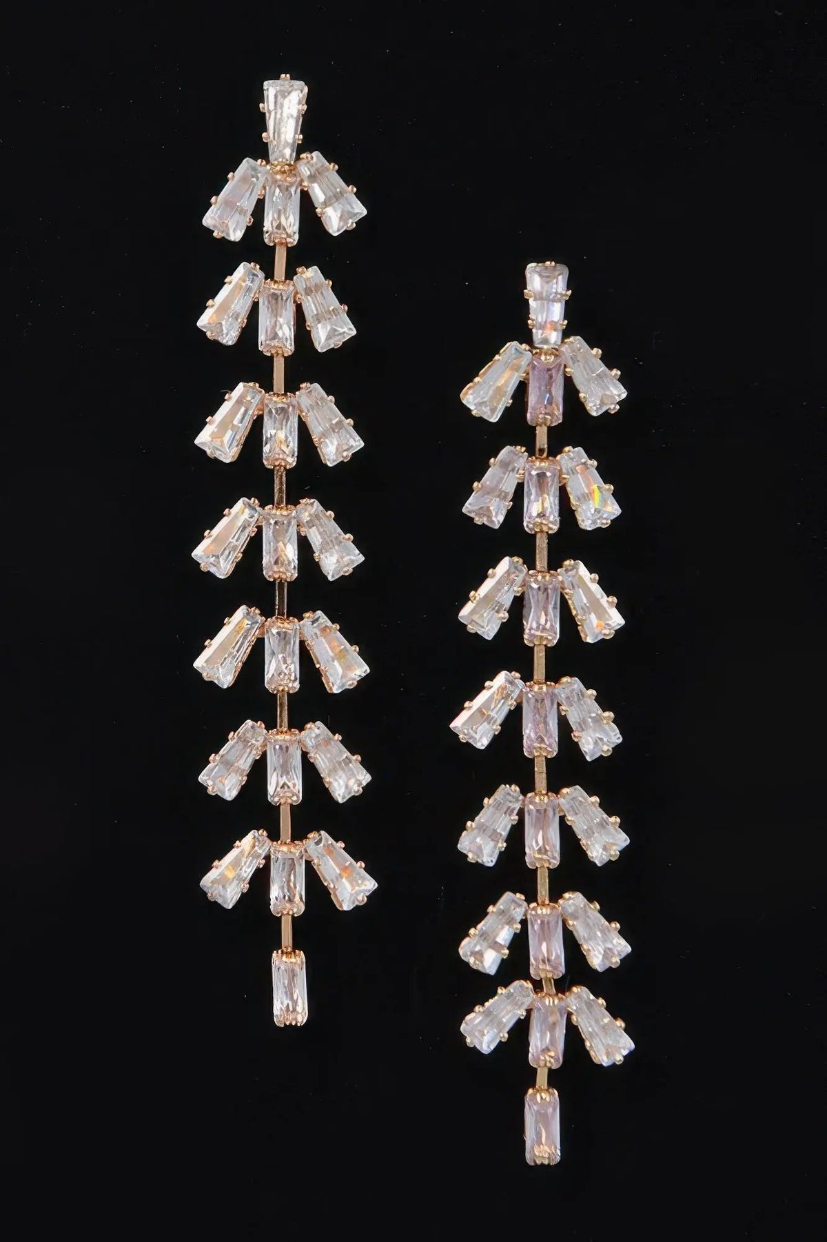 Women's Rhinestone Drop Earrings BYMANYC ® New York CONTEMPORARY VIBRANT MODERN JEWELRY - New Collection by BYMANYC New York