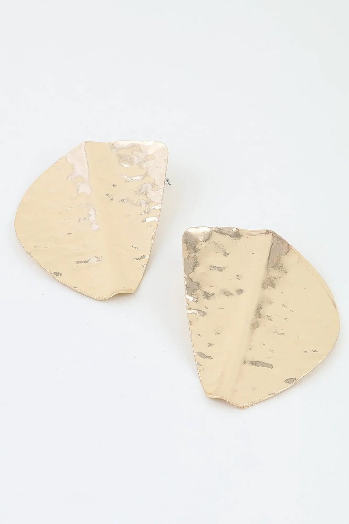 Women's Stud Earrings Hammered Fashion BYMANYC ® New York TEXTURED GEOMETRIC BUTTON EARRINGS - New Collection by BYMANYC New York