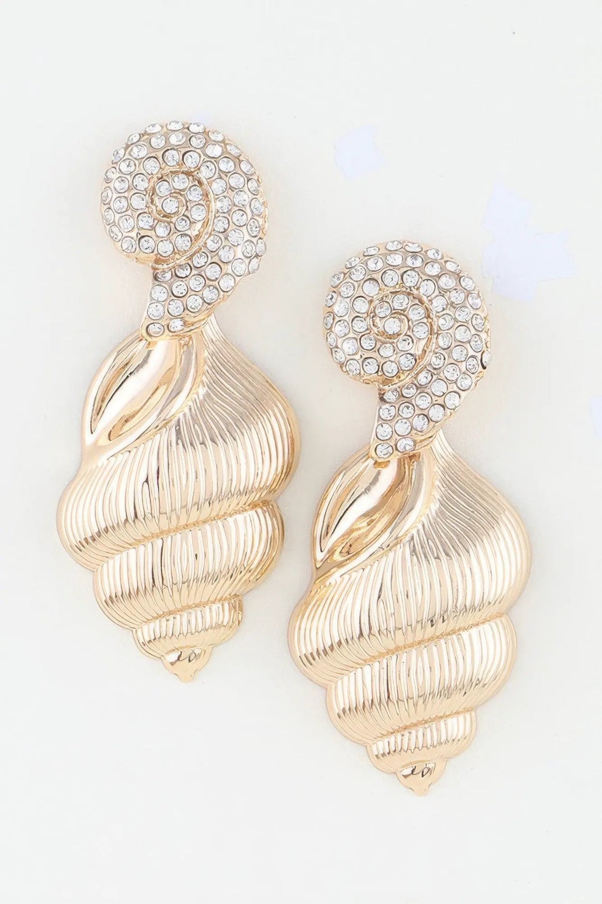 Women's Earrings Drops Conch Shell BYMANYC ® New York HAMPTONS CONCH - New Collection by BYMANYC New York