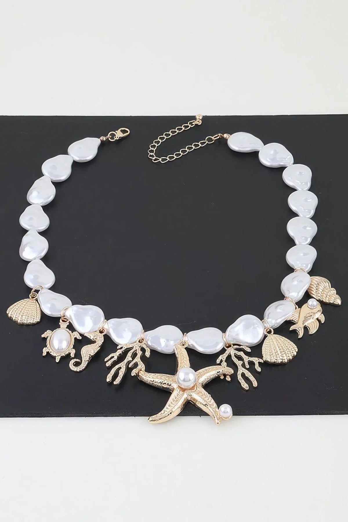 Women's Necklace Beaded Charms BYMANYC ® New York HAMPTONS UNDER THE SEA - New Collection by BYMANYC New York