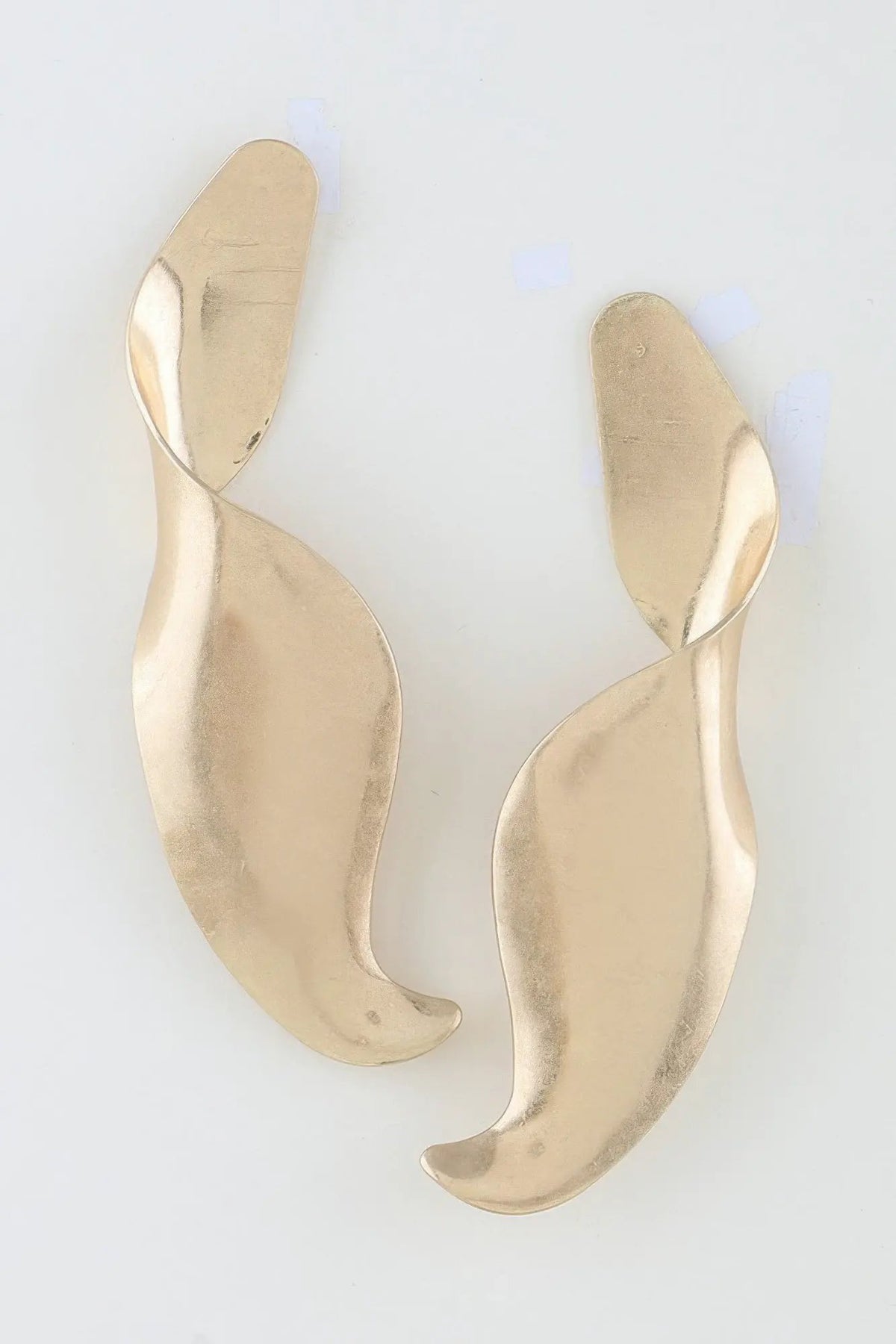 Women's Earrings Drops Swirl BYMANYC ® New York CHELSEA SCULPTURAL - New Collection by BYMANYC New York