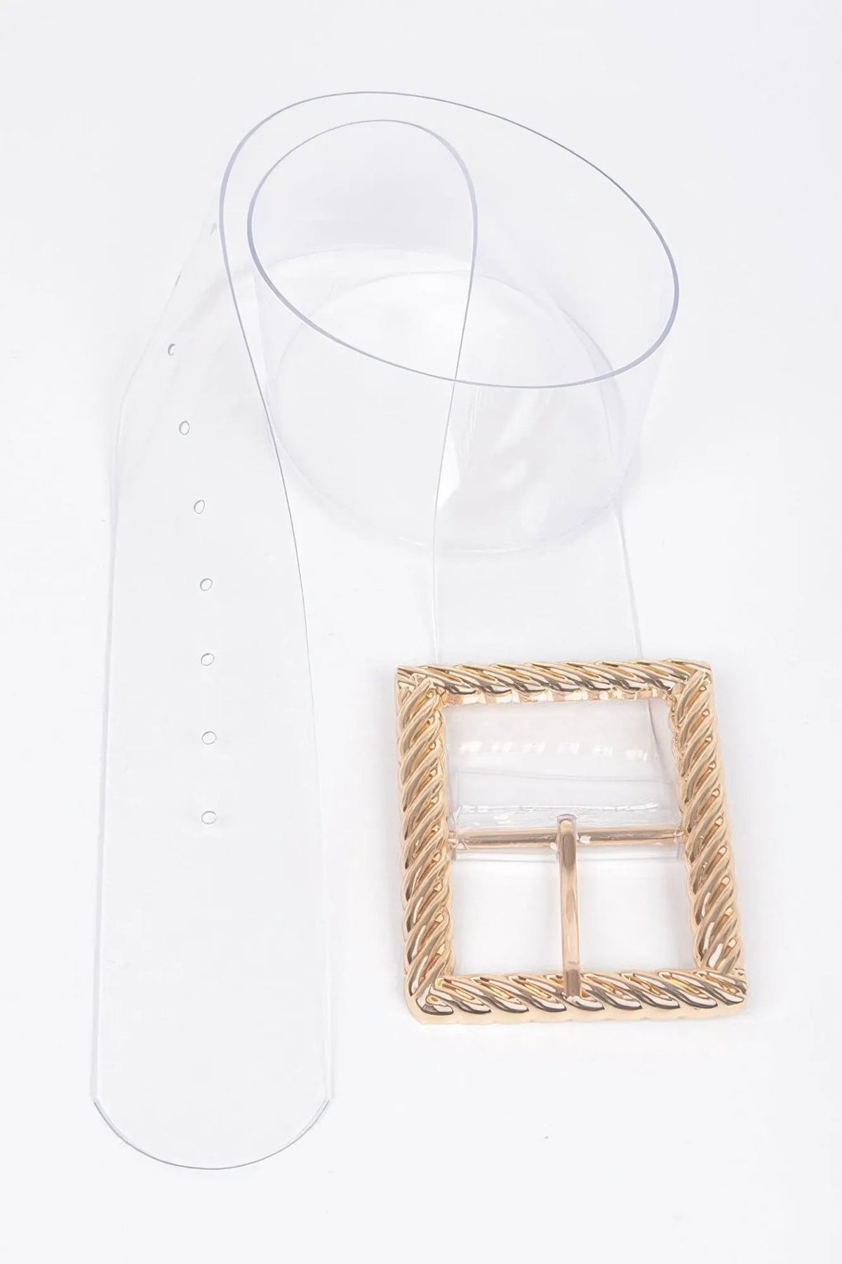WOMEN'S BELT • HIGHLINE Fashion Chic Clear BYMANYC ® New York by BYMANYC ® New York