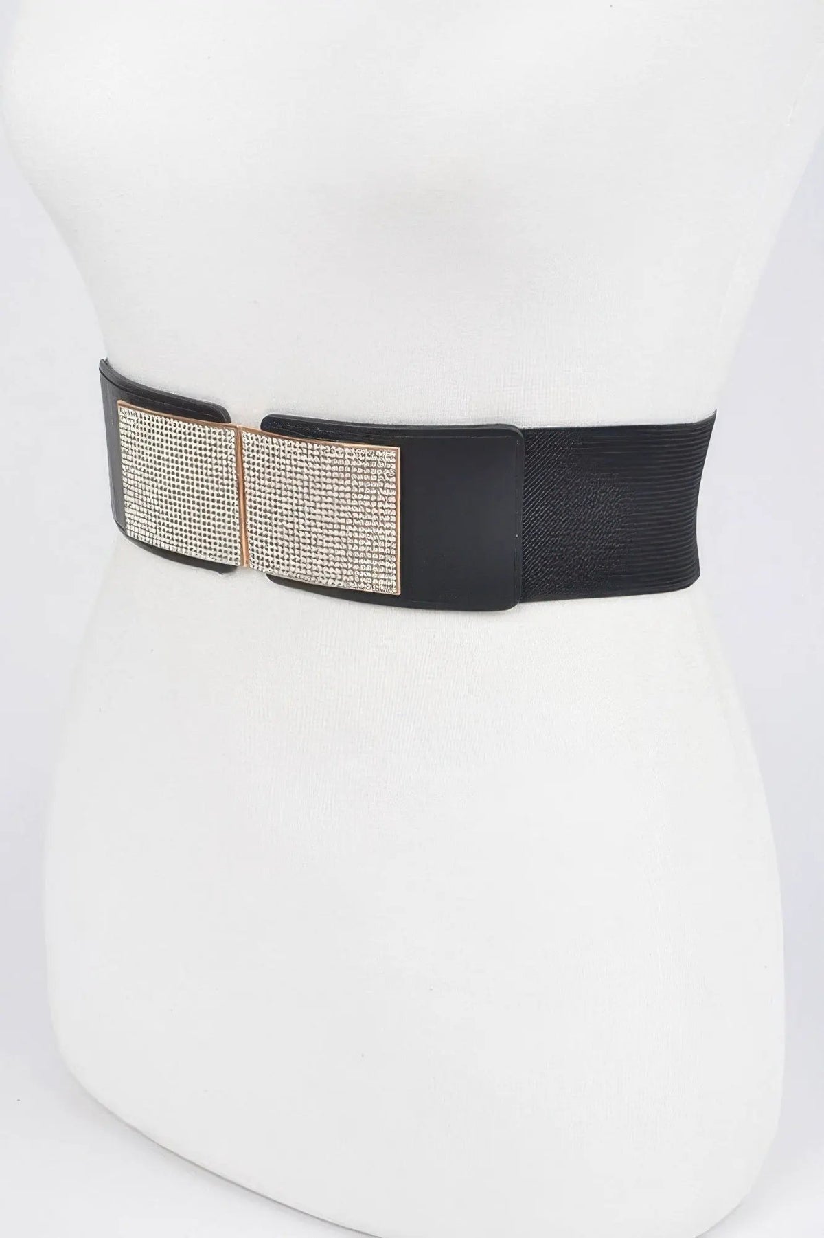 WOMEN'S BELT HUDSON Rhinestone Metal Buckle BYMANYC ® New York by BYMANYC ® New York