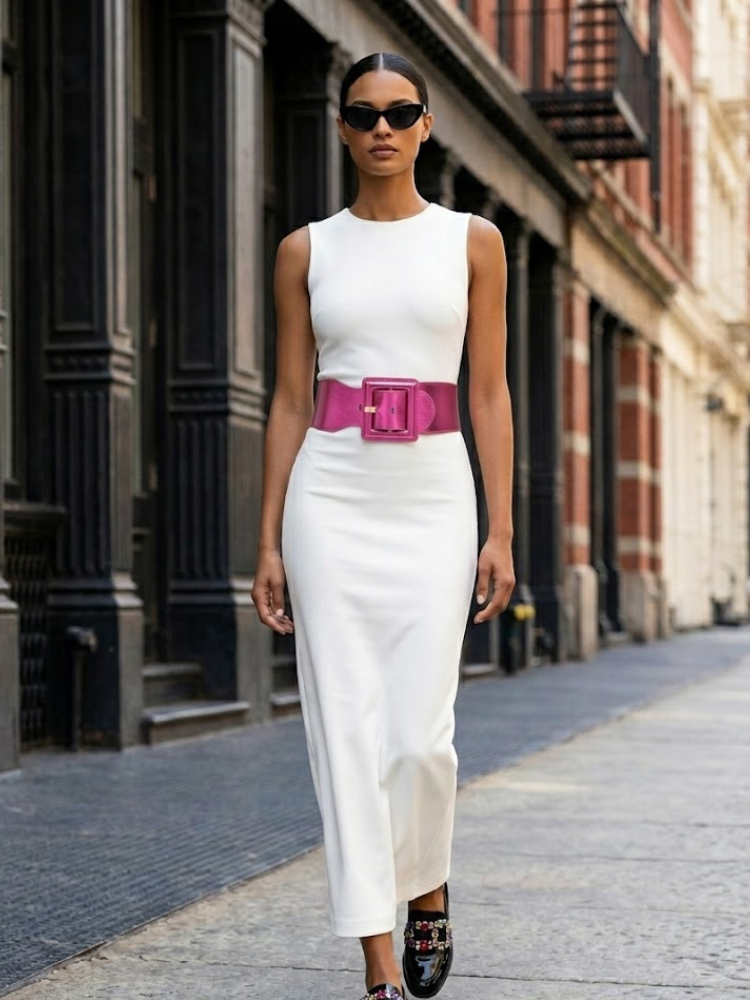 WOMEN'S BELT • MADISON Fashion Chic Metallic BY NYC ® New York by BYMANYC ® New York
