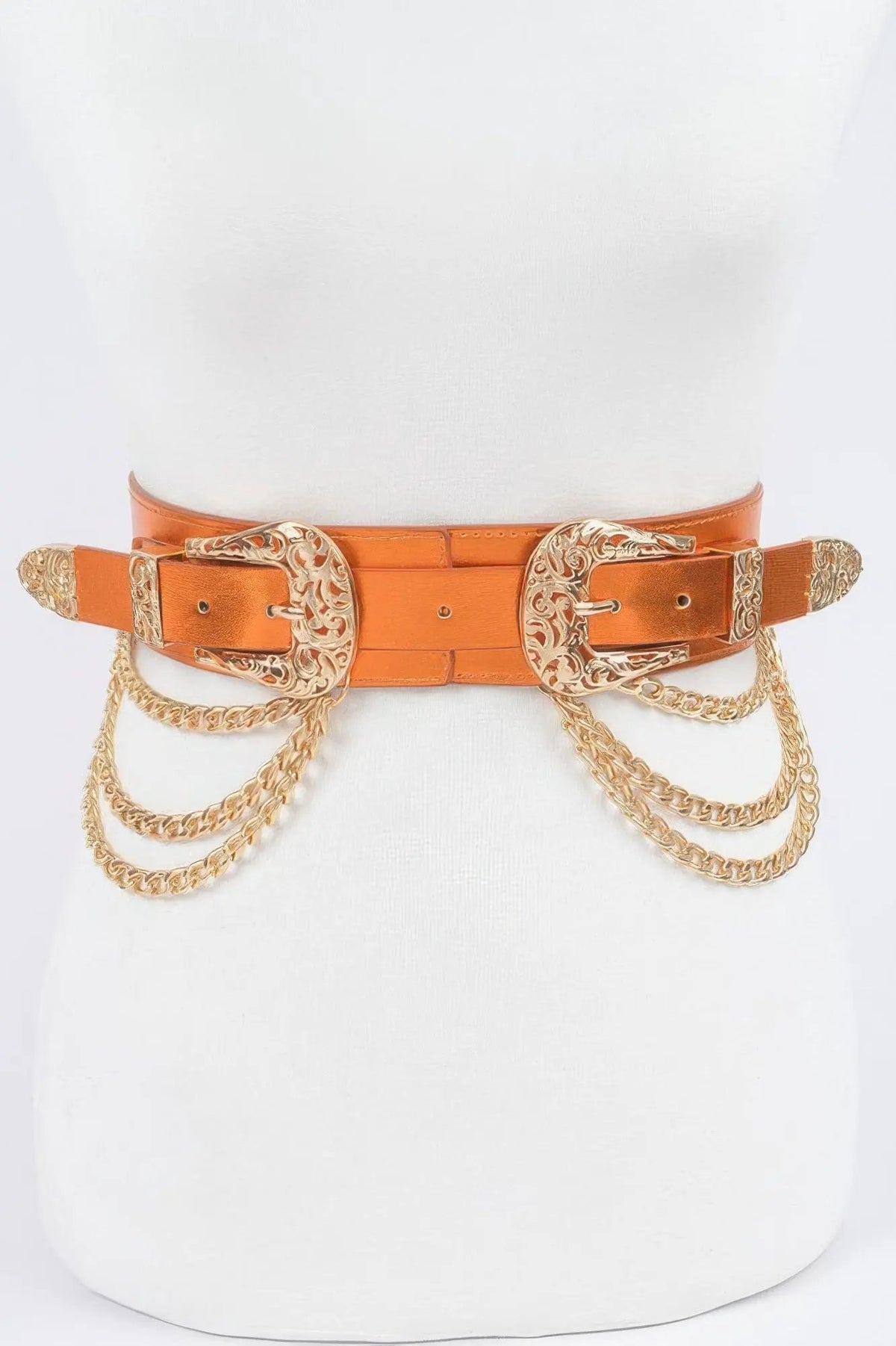 WOMEN'S BELT • SOHO Fashion Chic Two Buckle BYMANYC ® New York by BYMANYC ® New York