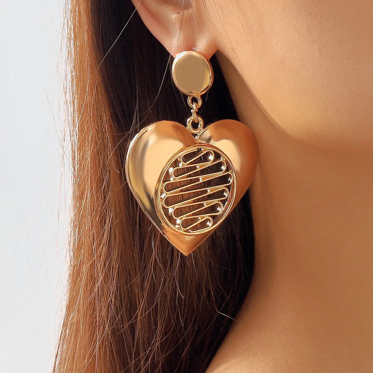WOMEN'S EARRINGS Gold Color CHELSEA - BYMANYC ® New York by BYMANYC ® New York