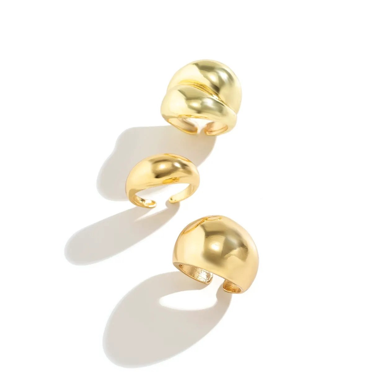 WOMEN'S RING • new collection NOLITA Gold Set BYMANYC ® New York by BYMANYC ® New York