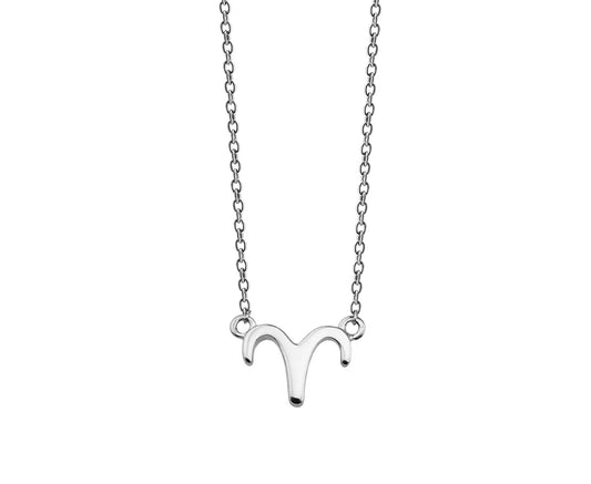 Ram Ketting Zilver Zodiac ZN004S by Jwls4u