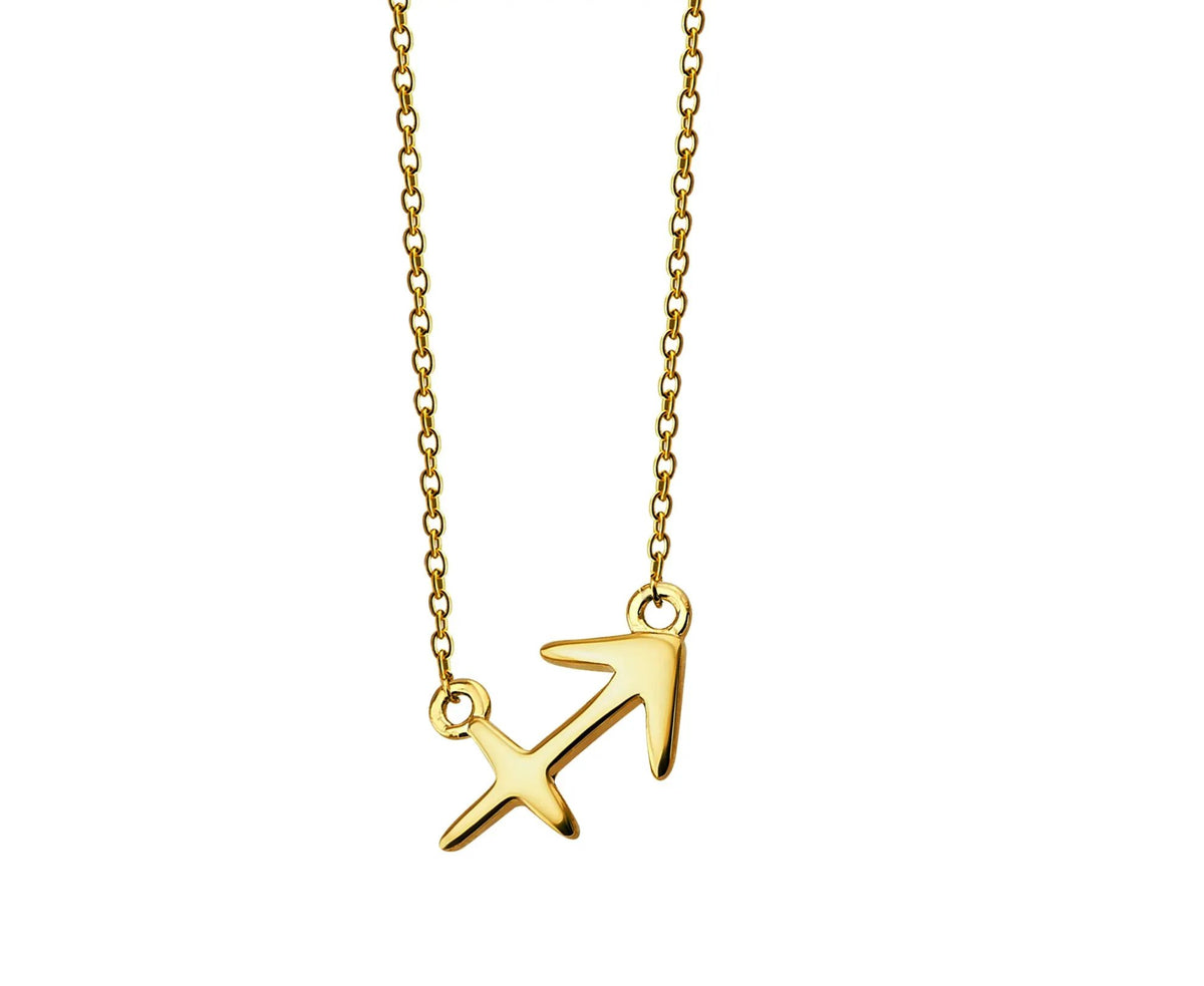 Boogschutter Ketting Goudkleur Zodiac ZN012G Jwls4u by Jwls4u