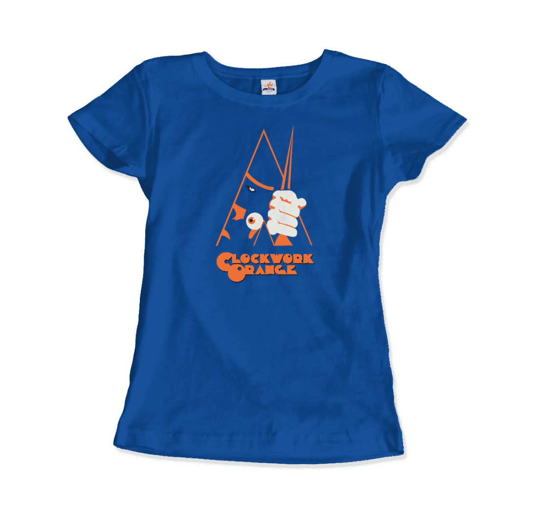 A Clockwork Orange movie artwork reproduction t-shirt by Art-O-Rama Shop