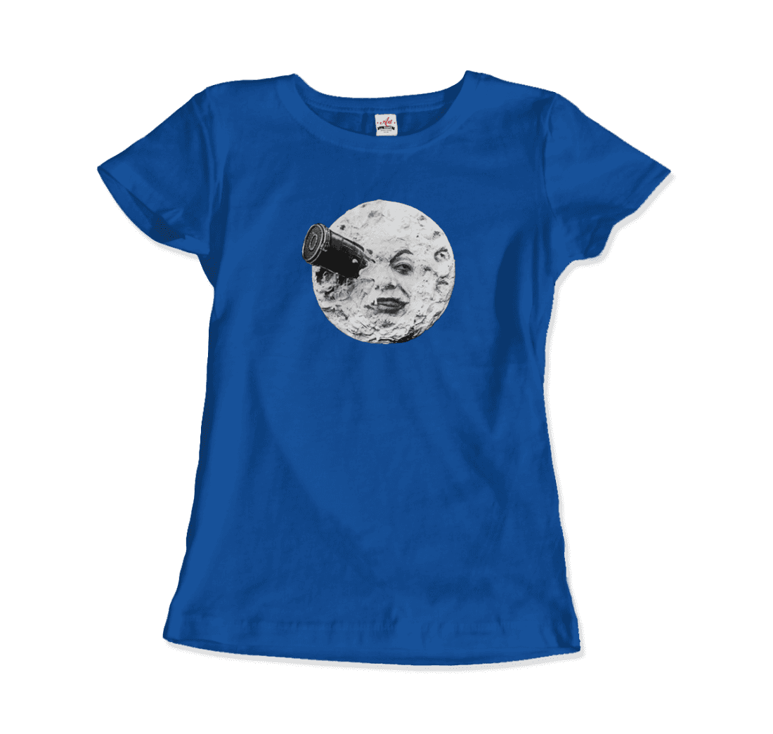 A Trip to the Moon, 1902 movie artwork t-shirt by Art-O-Rama Shop