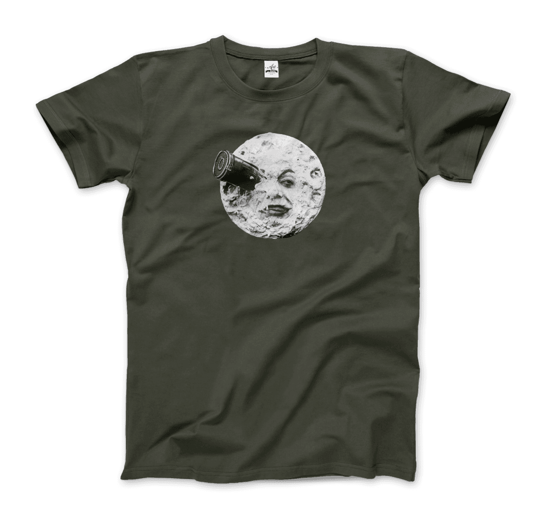 A Trip to the Moon, 1902 movie artwork t-shirt by Art-O-Rama Shop
