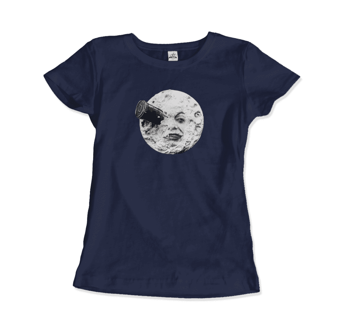 A Trip to the Moon, 1902 movie artwork t-shirt by Art-O-Rama Shop