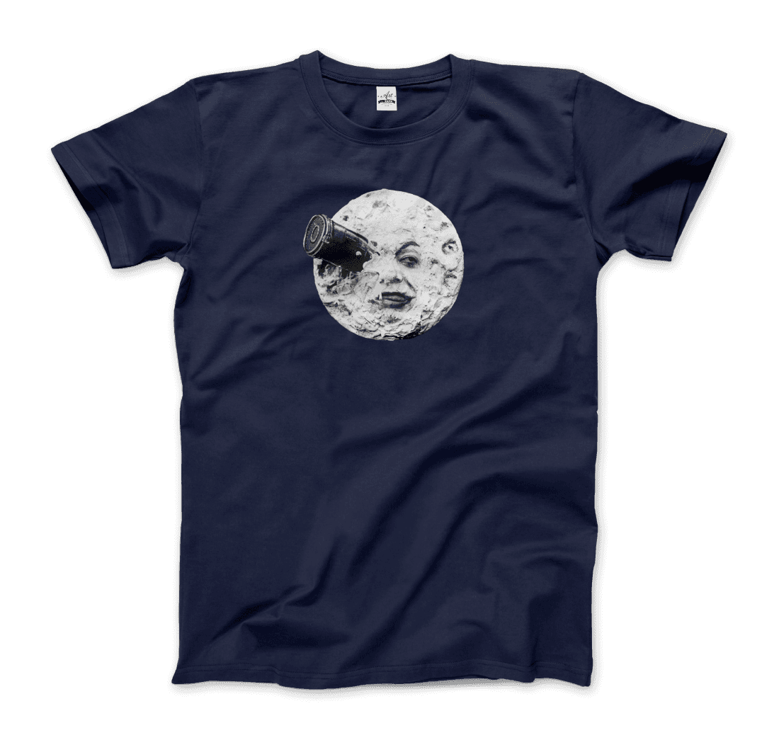 A Trip to the Moon, 1902 movie artwork t-shirt by Art-O-Rama Shop