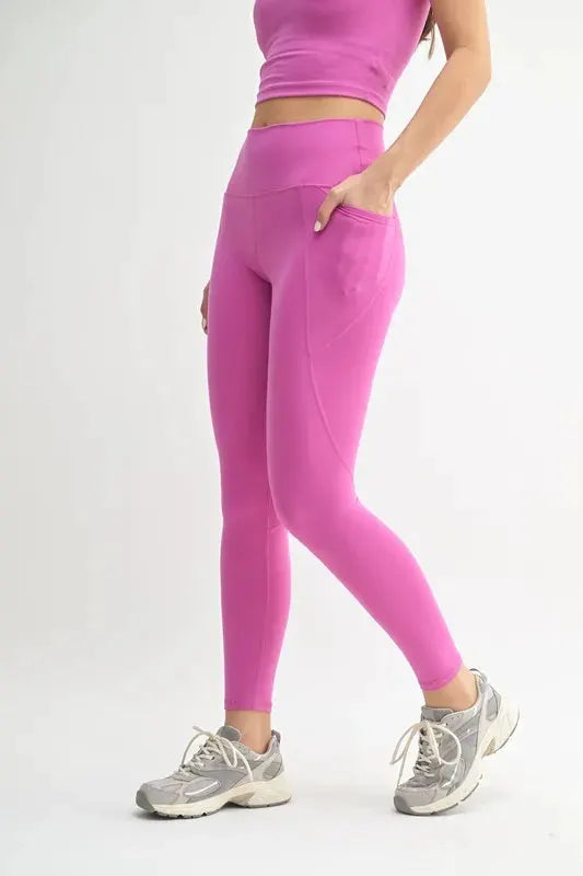 MONO B Venice Cloud Light Sculpt High-Waisted Leggings by Partner Label