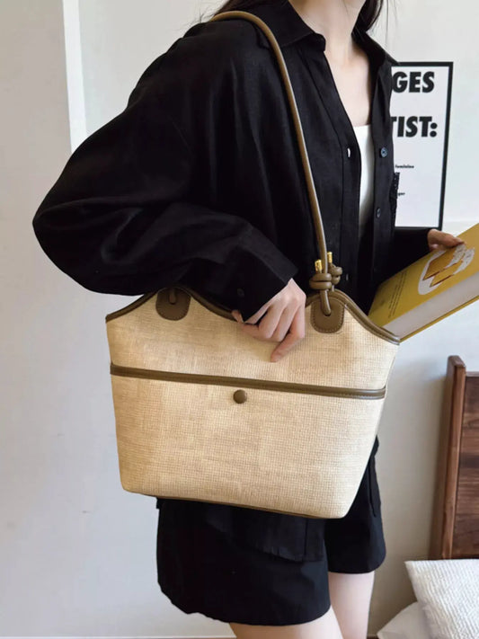 Knotted Strap Tote Bag by Partner Label
