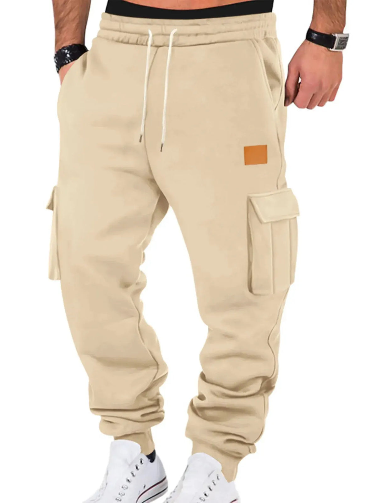 Men’s Drawstring Cargo Joggers | Partner Labels Selection by Partner Label