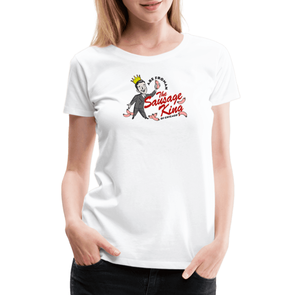Abe Froman the Sausage King of Chicago from Ferris Bueller's Day Off t-shirt by Art-O-Rama Shop