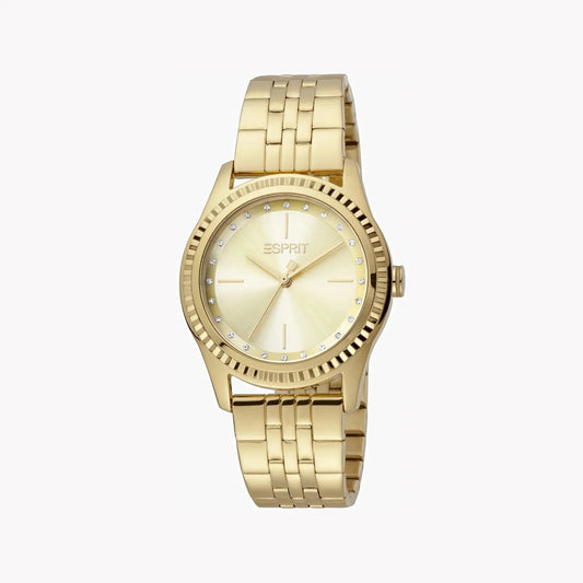 Esprit Women's Rose Gold & Silver Watch, 34mm | ES1L222M0065 by ESPRIT