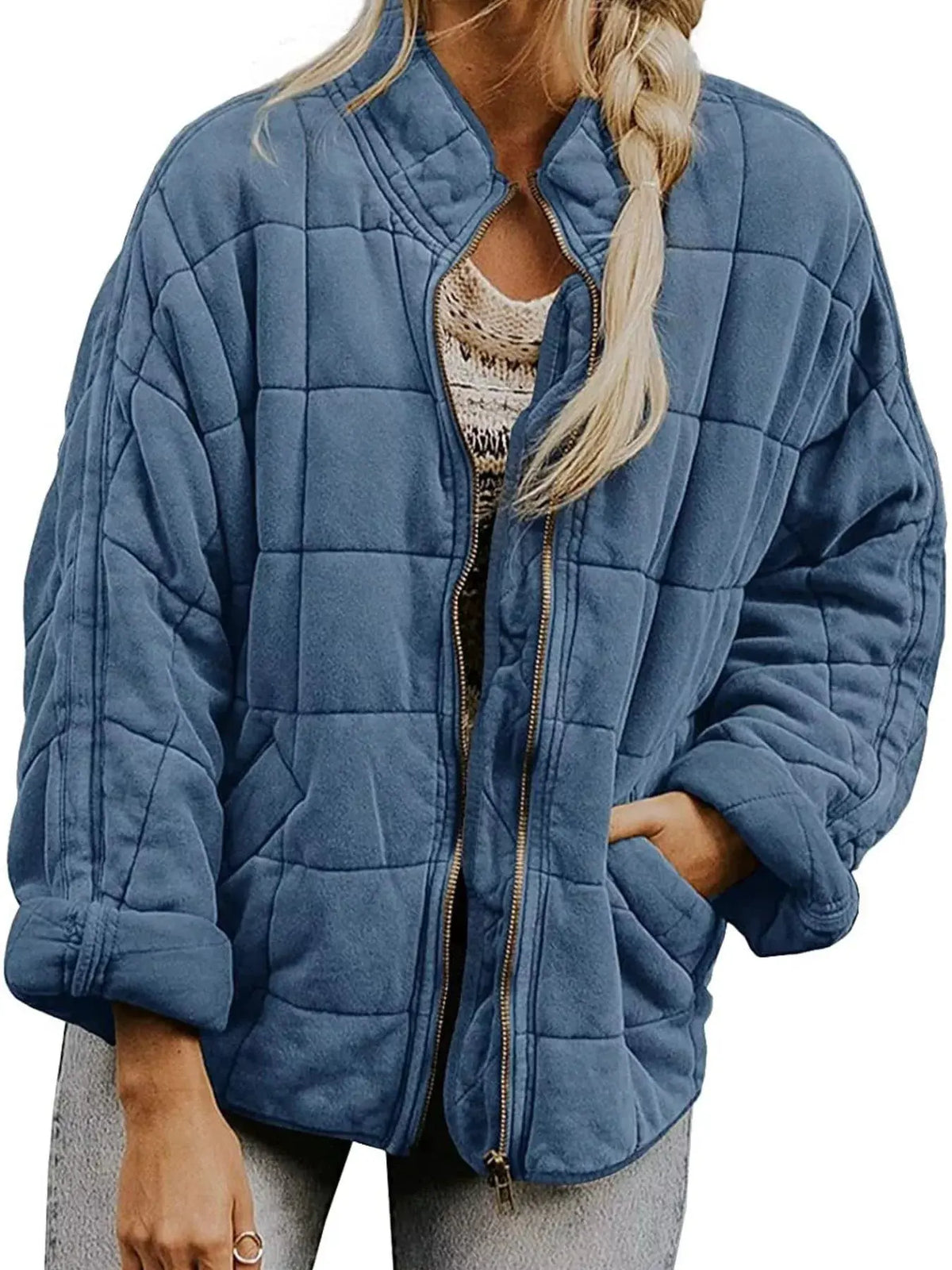 Quilted Zip Up Outerwear | Partner Labels Selection by Partner Label