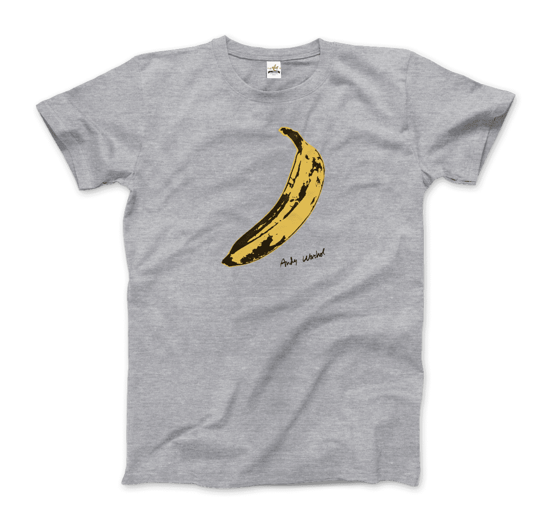 Andy Warhol's Banana, 1967 pop art t-shirt by Art-O-Rama Shop