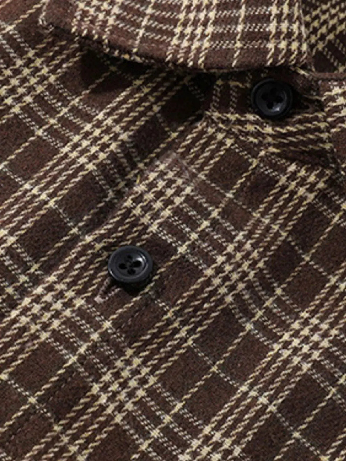 Men's Plus Size Plaid Short Sleeve Shirt by Trendsi