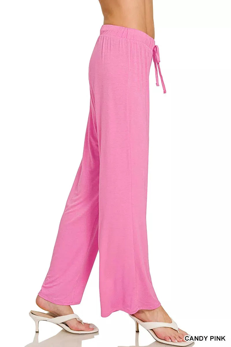 Zenana V-neck Oversized Top & Pants Set by Zenana