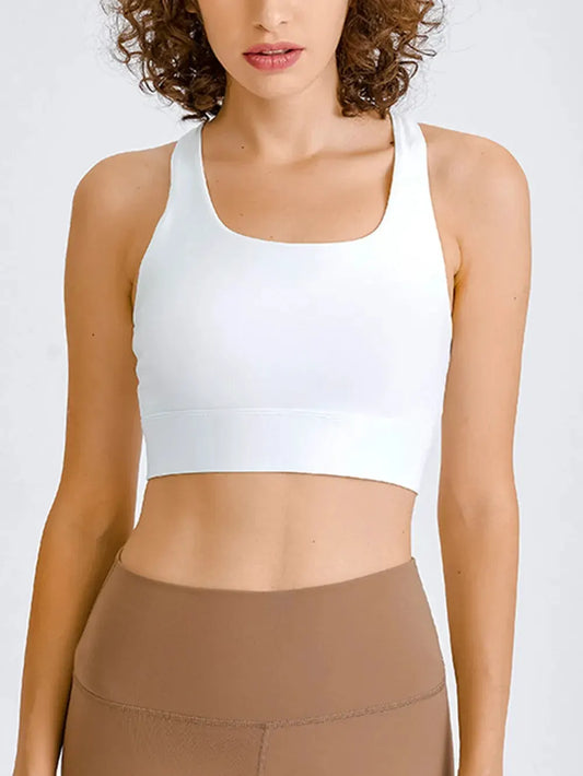Millennia Double Take Square Neck Racerback Cropped Tank by Double Take