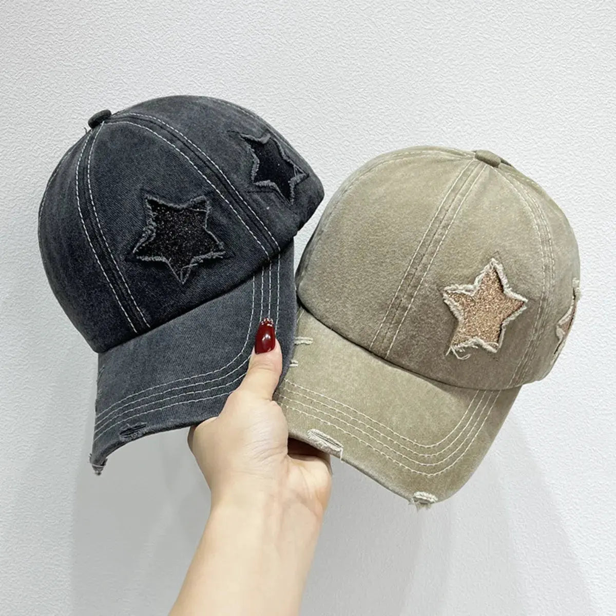 Star Adjustable Baseball Cap by Partner Label