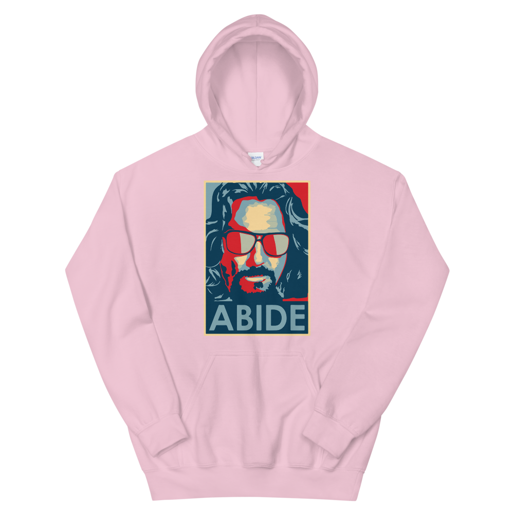 Big Lebowski Abide, Hope Style Unisex Hoodie by Art-O-Rama