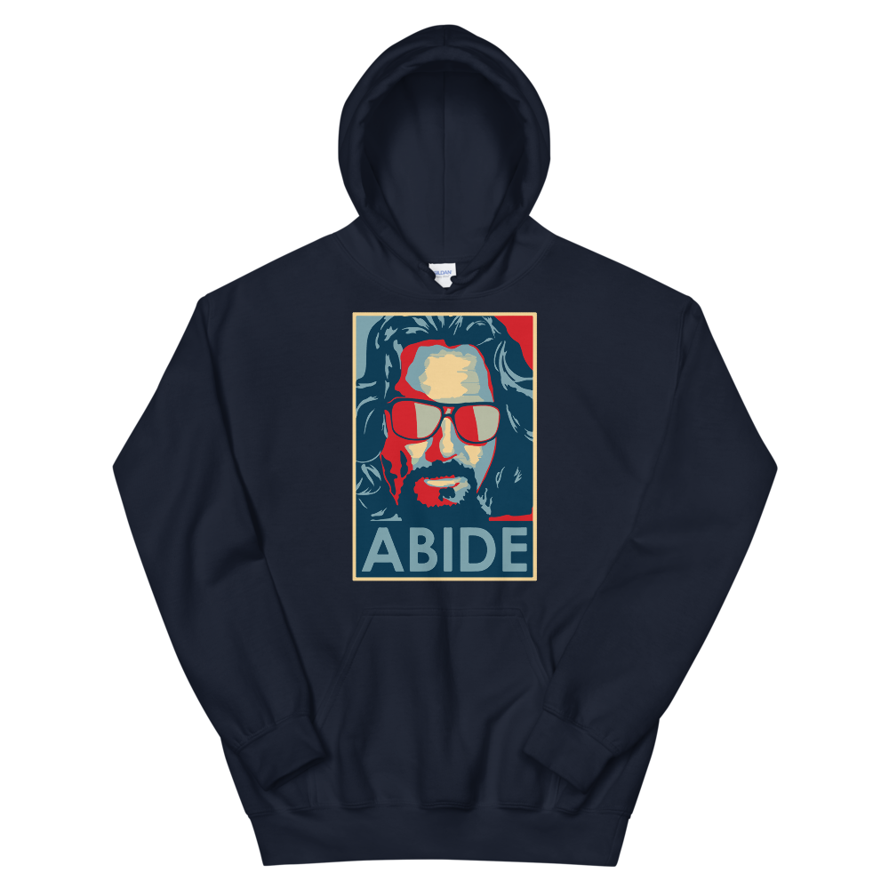 Big Lebowski Abide, Hope Style Unisex Hoodie by Art-O-Rama