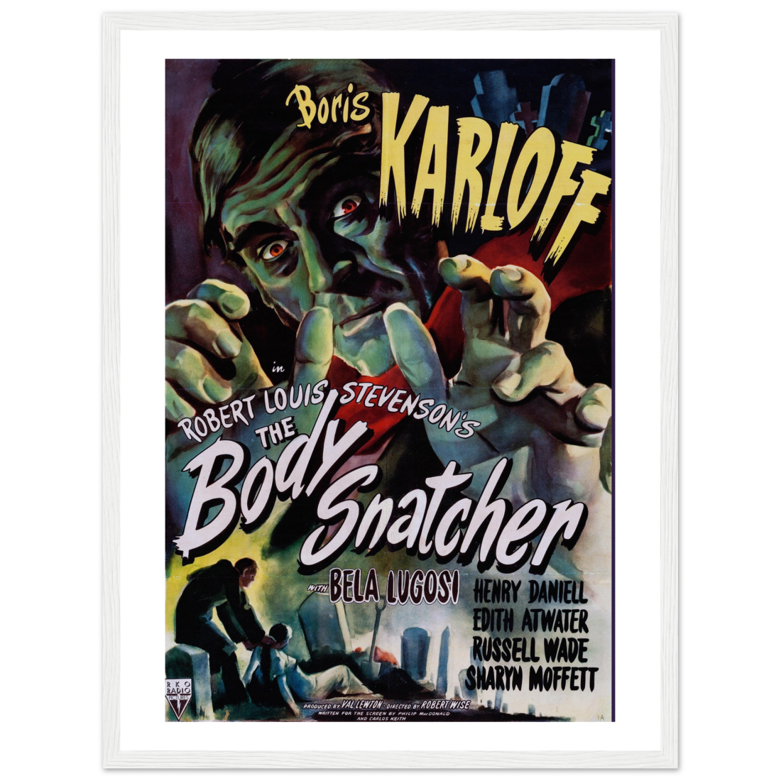 Body Snatcher 40s Sci-Fi Horror movie poster by Art-O-Rama Shop