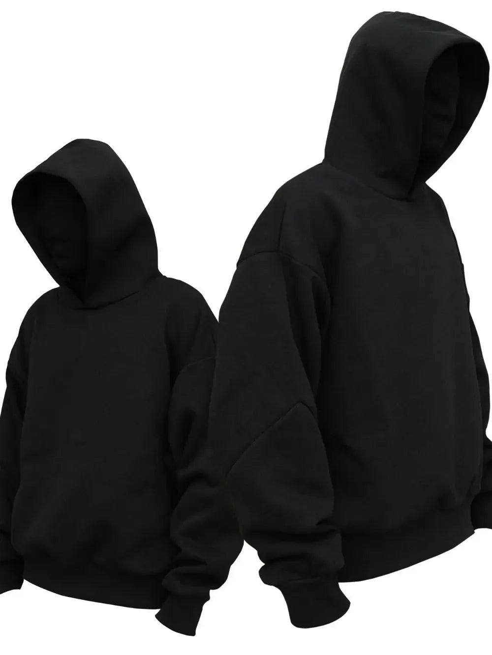 Men's Drop Shoulder Long Sleeve Hoodie by Partner Label