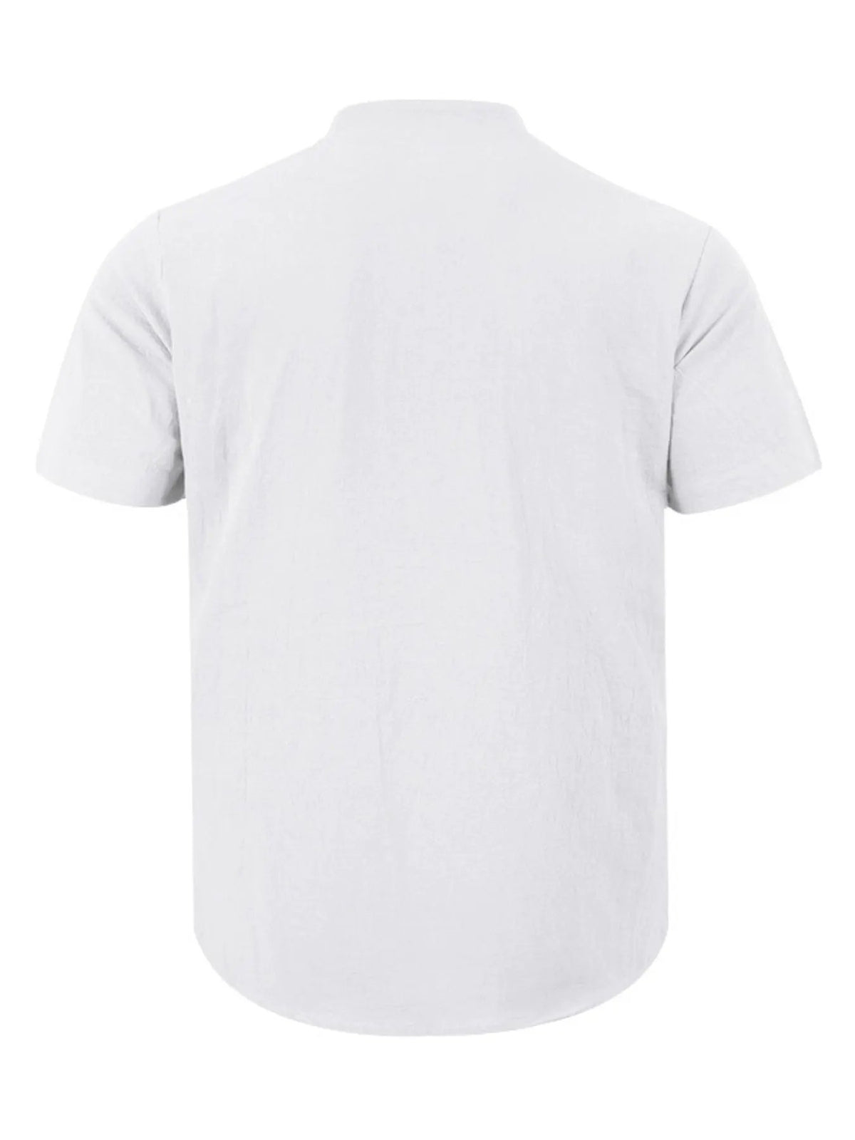 Men's Full Size Button Detail Short Sleeve Shirt Plus Size by Trendsi