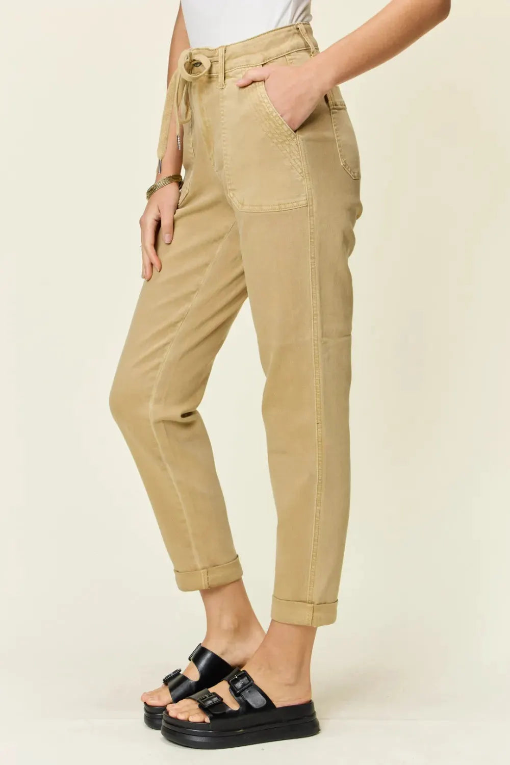 Judy Blue Full Size High Waist Jogger Jeans by Judy Blue