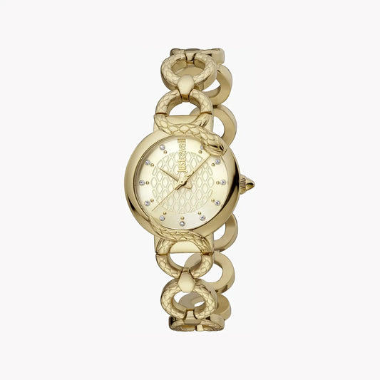 Just Cavalli Women's Gold Watch, Champagne Dial | Jc1l206m0025 by JUST CAVALLI