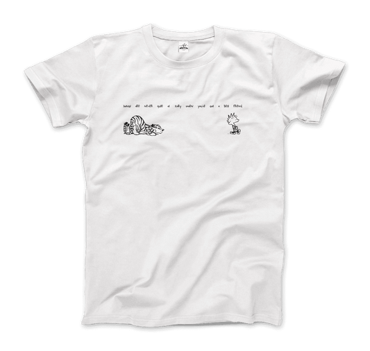 Calvin and Hobbes Best Friends Quote t-shirt by Art-O-Rama Shop