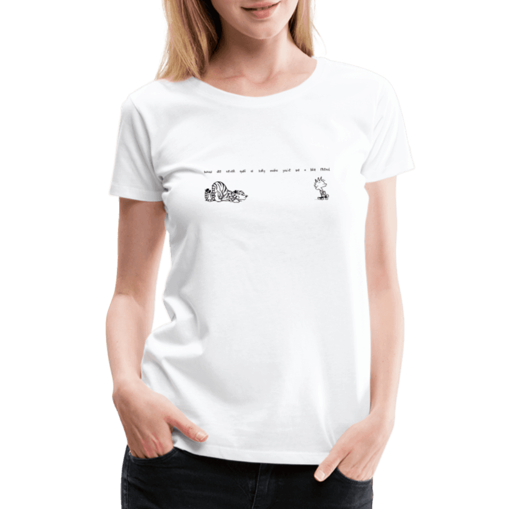Calvin and Hobbes Best Friends Quote t-shirt by Art-O-Rama Shop