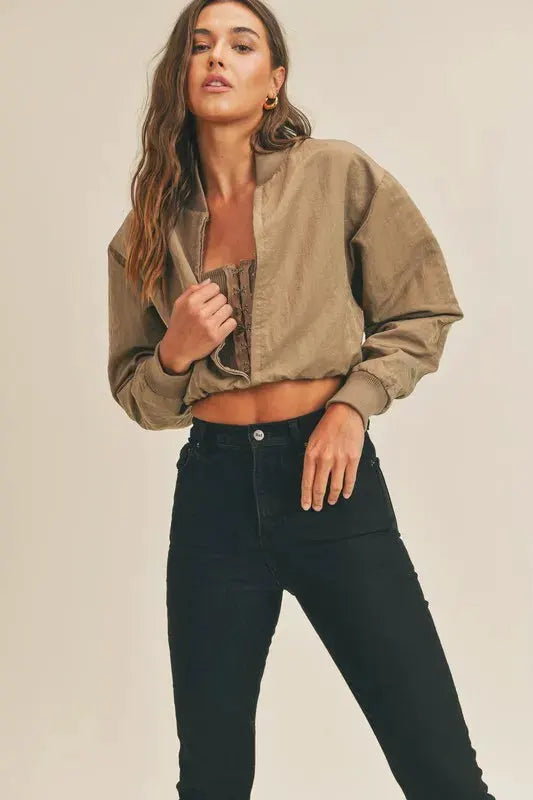 MABLE Long Sleeve Two Way Jacket by MABLE
