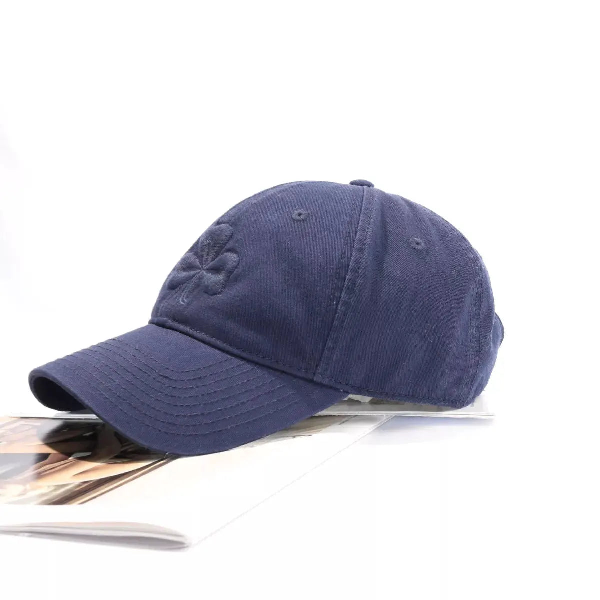Clover Embroidered Baseball Cap by Partner Label