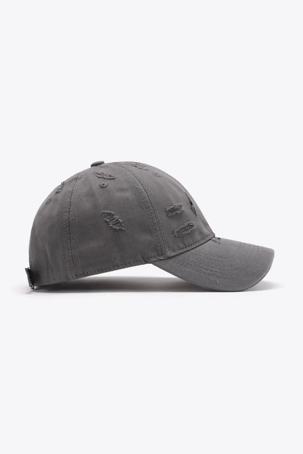 Distressed Adjustable Baseball Cap by Partner Label