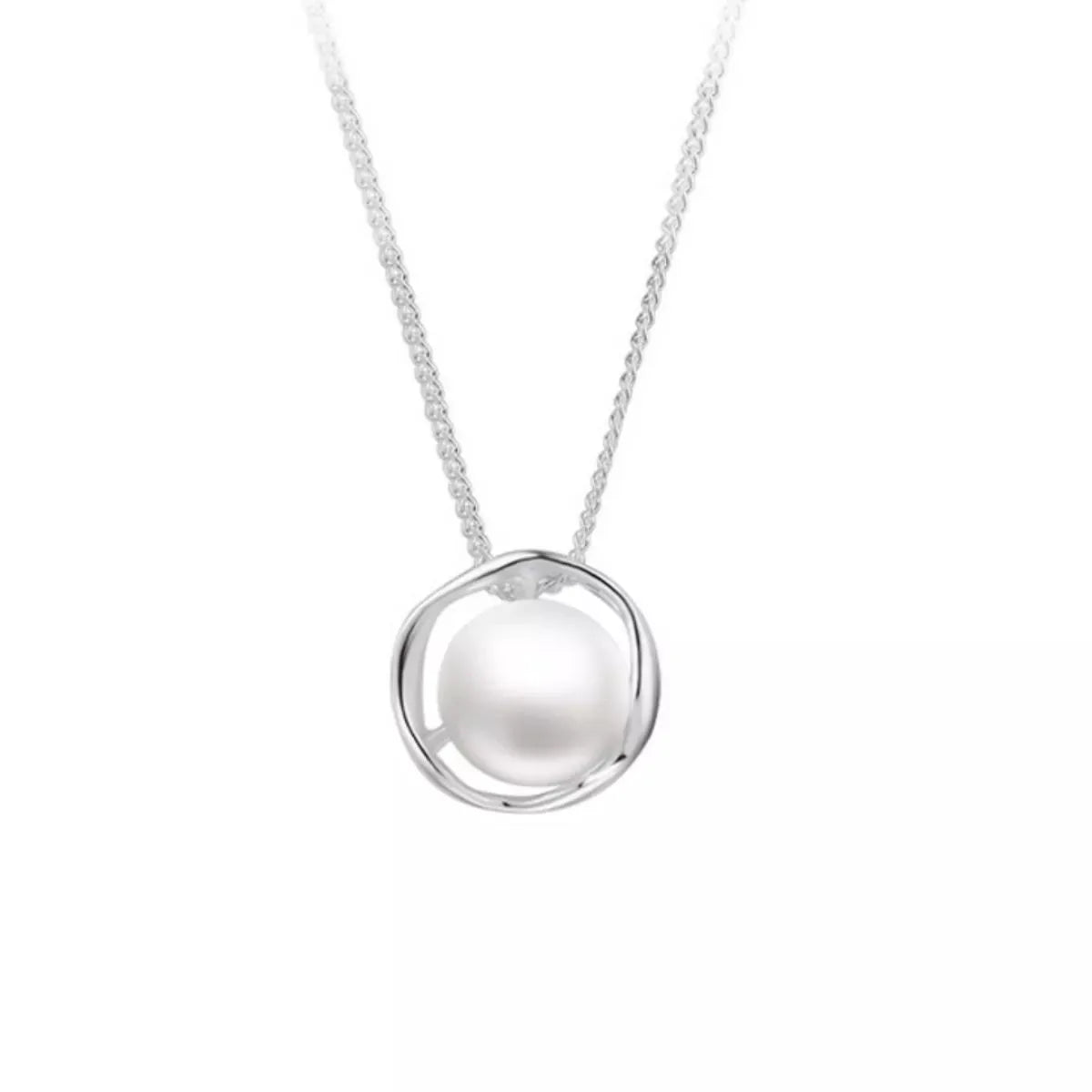 Pearl Pendant Necklace by Partnel Label